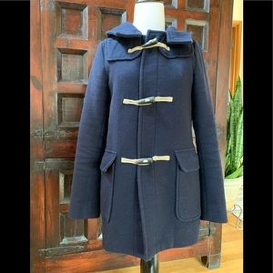 Uniqlo woolen navy pea coat size S